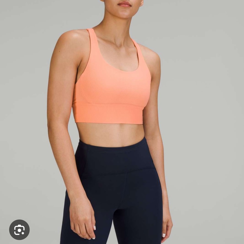 Lululemon Energy Longline Bra Ribbed Luxtreme *Medium Support